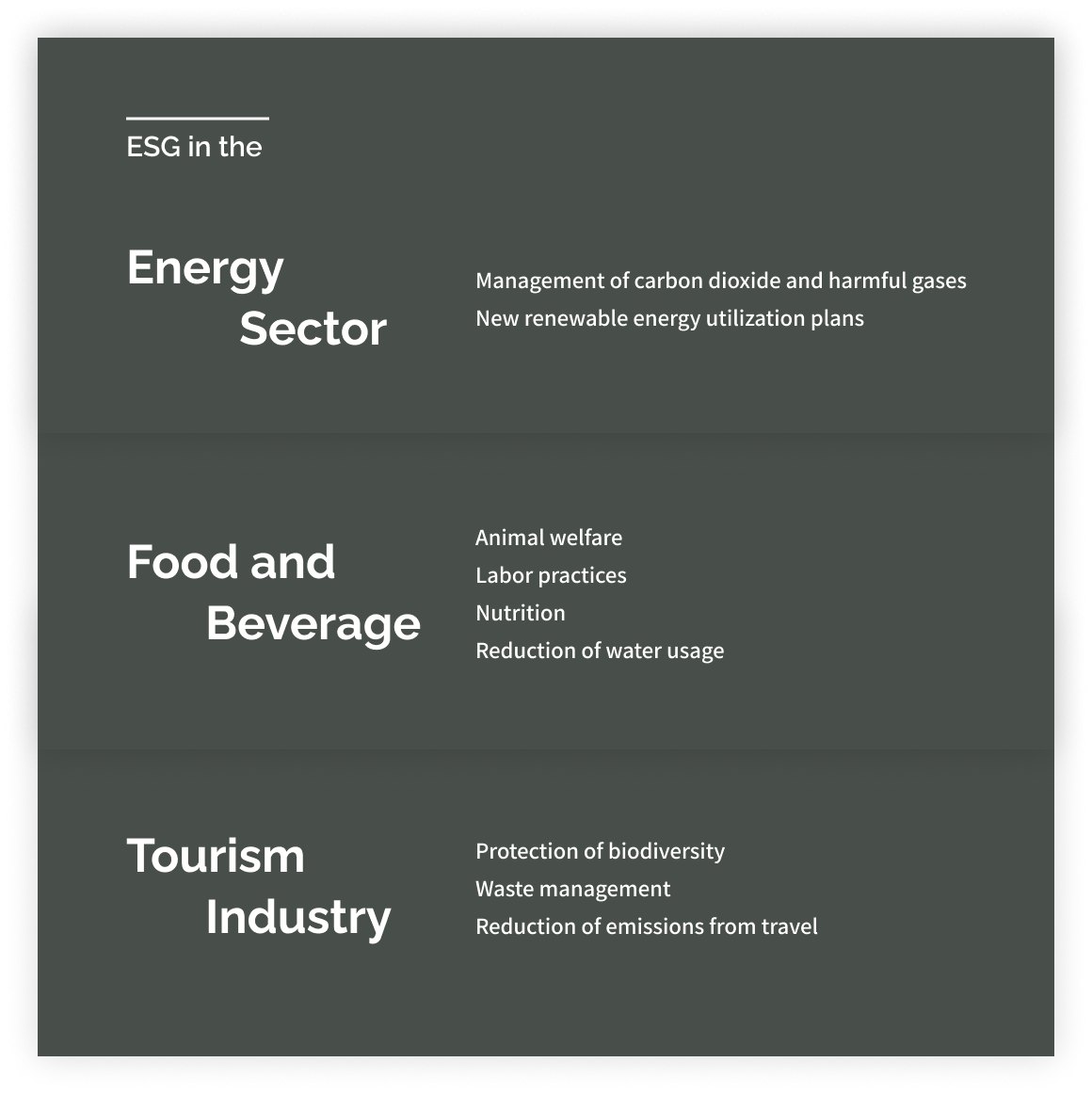 To deliver better value:  ESG and UX/UI