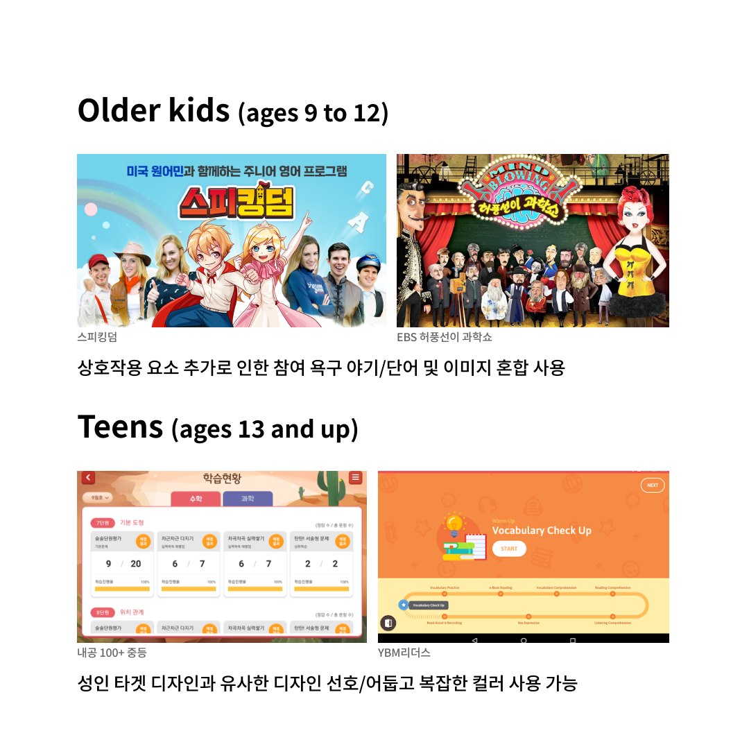 어린이들을 위한 창의적인 UX: 놀이와 배움이 만나는 디지털 세계