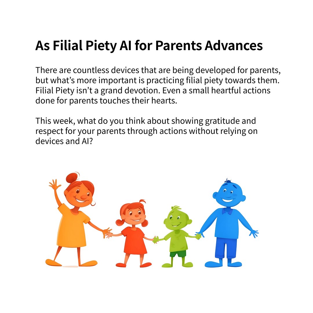 Thankful UX for Parent:  Digital Bonding With Filial Piety