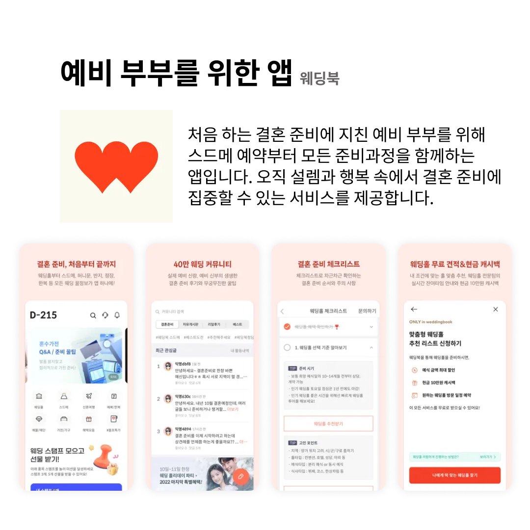 예비 부부가 봐야 할 UX서비스: 아직은 서툰 둘이 하나가 되기 위해