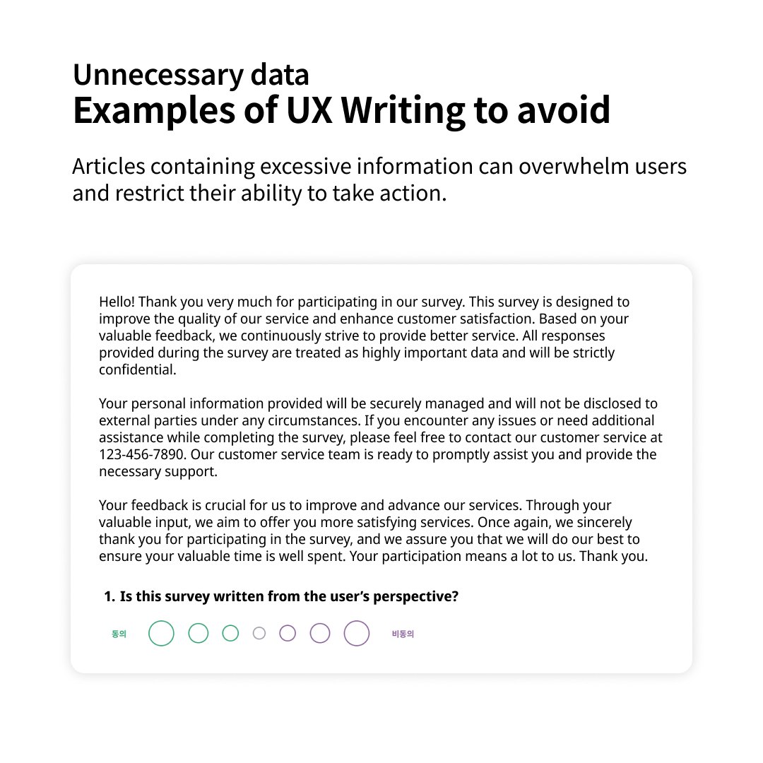 A Signpost of Key UXUI:  Accurate UX Writing