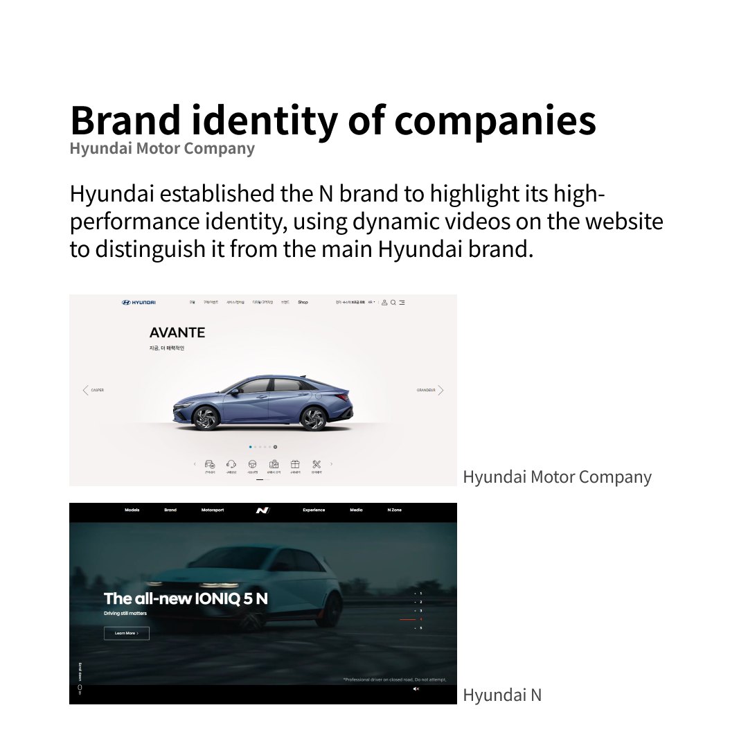 How to express brand:  Diverse brand experiences