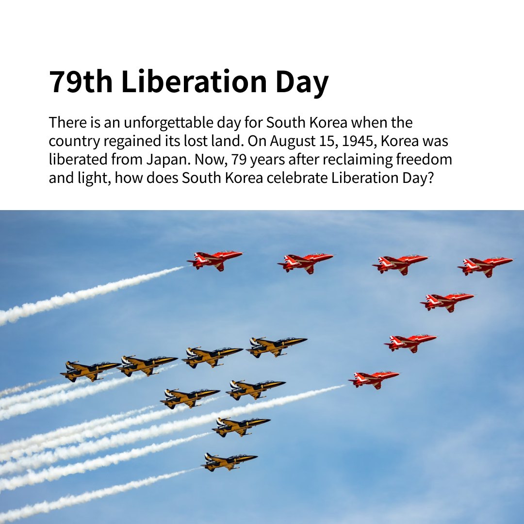 79th Liberation Anniversary:  Restoration of Korea