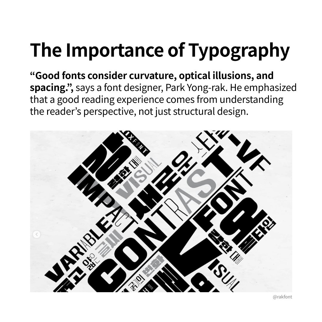Typography for better UX:  Learning good typography