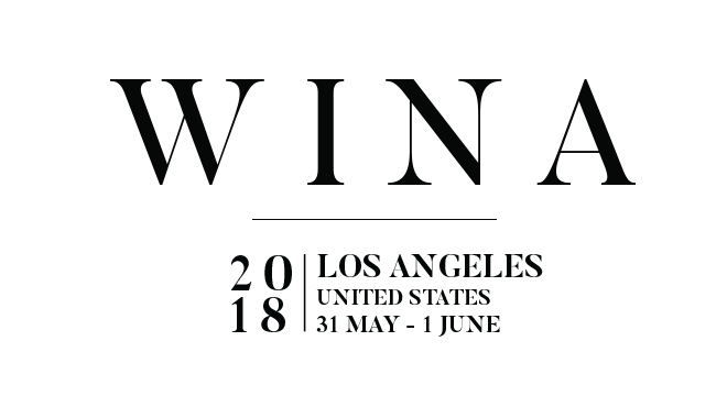 WINA 2018 로스앤젤레스 로고